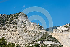 White Marble Quarry of Carrara - Apuan Alps