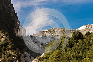 White Marble Quarry of Carrara - Apuan Alps