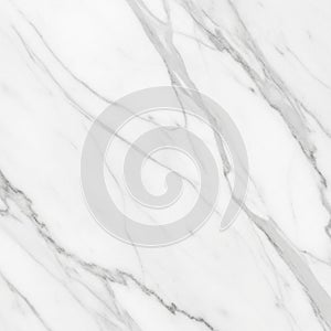 A white marble surface featuring subtle gray veining patterns