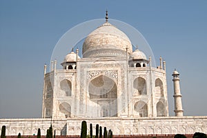 White marble Taj Mahal, India, Agra