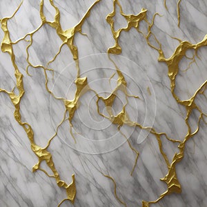 white marble texture background, glossy calacatta marble white gray veins, gold veins, statuario tile