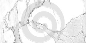 White marble texture background pattern with high resolution.