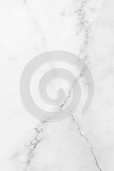 White marble texture with natural pattern for background or design art work.