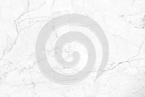 White marble texture with natural pattern for background or design art work