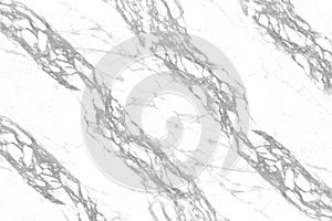 The White marble texture with natural pattern for background or design art work
