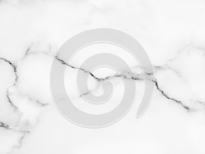 White marble texture with natural pattern for background