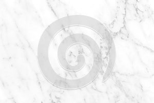 White marble texture, Pattern for skin tile wallpaper luxurious background. photo