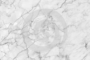 White marble texture patterned background.