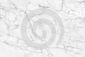 White marble texture patterned background.