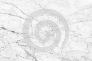 White marble texture patterned background.