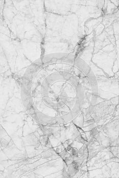 White marble texture patterned background.