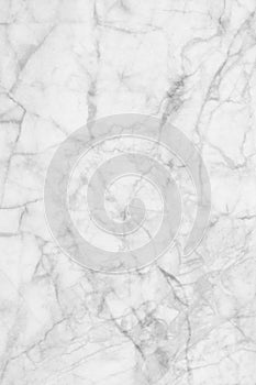 White marble texture patterned background.