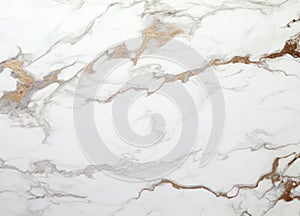 White marble textured background. Abstract design, wallpaper.