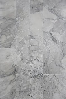 White marble tile background