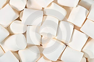 White marshmallow background