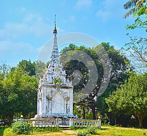 Queen Supalayat Mausoleum, Yangon, Myanmar photo