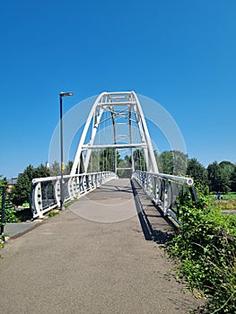 White metal Bridge in Cheltenham