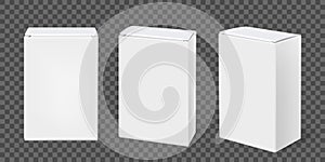 White Mockup Boxes Set