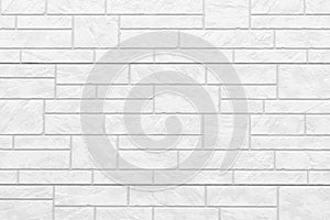 White modern brick wall texture