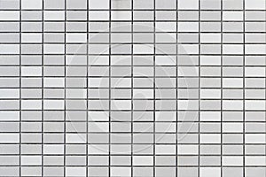 White modern brick wall texture