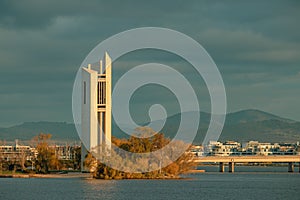 White, modern building by the sea