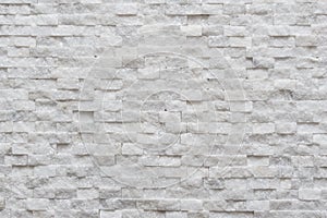 White modern decorative wall small marble brick background texture