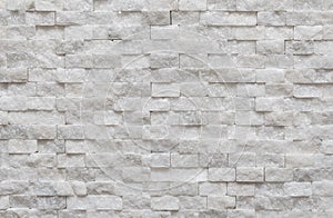 White modern decorative wall small marble brick background texture