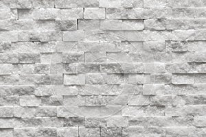 White modern decorative wall small marble brick background texture