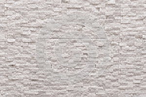 White modern decorative wall small marble brick background texture, decorative pattern quartz stone mosaic.  interior decoration
