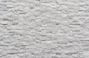 White modern decorative wall small marble brick background texture, decorative pattern quartz stone mosaic.  interior decoration