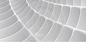 white mono chrome background, 3d render abstract composition of structure forming texture