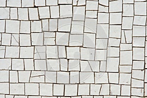 White mosaics