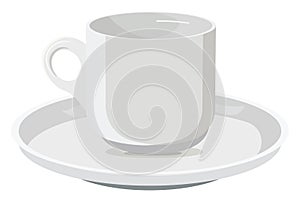 White mug, icon