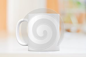 White Mug Mockup.