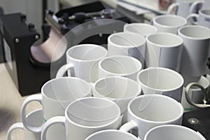 White mugs for sublimation printing