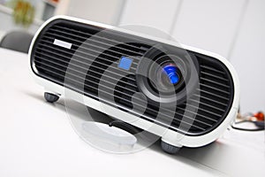 White multimedia projector