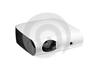 White multimedia projector