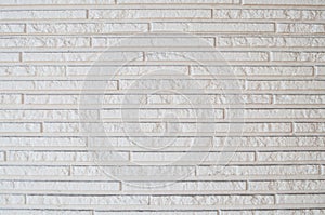 White narrow brick texture