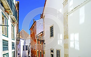 White Street Portas do Sol Alfama Lisbon Portugal photo