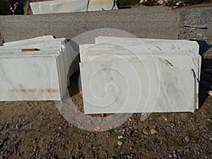 White natural marble cunstruction factory