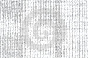 White natural texture of knitted wool textile material background. White crochet cotton fabric woven canvas texture. close up