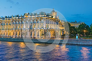 The White Nights in St,Petersburg