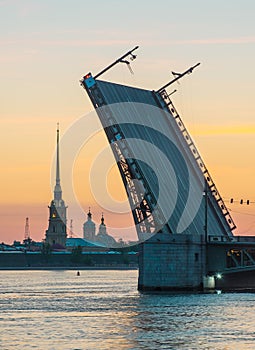 The White Nights in St.-Petersburg, Russia