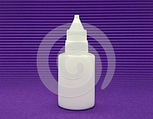 White No Logo Paint Bottle
