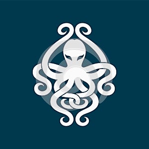 White octopus