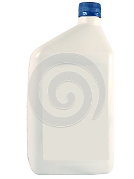 White Oil Bottle