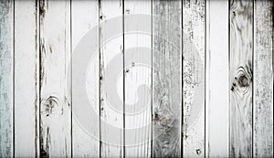 White old best wood wall background, rustic wooden surface with copy space, top view