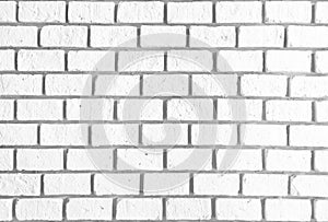 White old bricks wall texture background. white block stone
