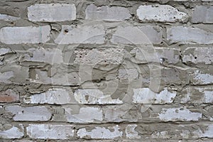 White old cracked wall texture