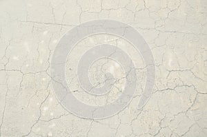 White Old Vintage Pain Peeling Wall Cracks Texture for background and design art work